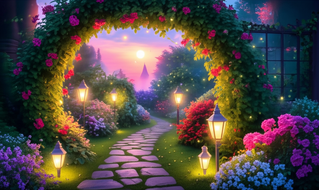 The Glowing Garden